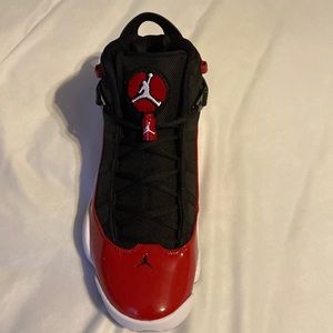Jordan 6 rings red and black